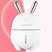 Emeinkei Nuevo Lindo USB Conejo Spray difusor de Aroma humidificador purificador de aromaterapia de Aire(Blanco-2)