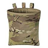 Tactical Bag for Foraging Airsoft Lightweight Molle Roll up Dump Pouch 500D Nylon Collection Mag Accessory Bag for Paintball Softair Hiking (MC)