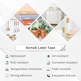 4x XemaX Label Tape Compatible for Brother Label Printer Tape 12mm TZe-231 TZ-231 P-Touch Black on White Label Tape Cassette for Brother P-Touch Labeller PT-E110 H100R H110 H101C H108 E100 H100LB H105 - Image 5