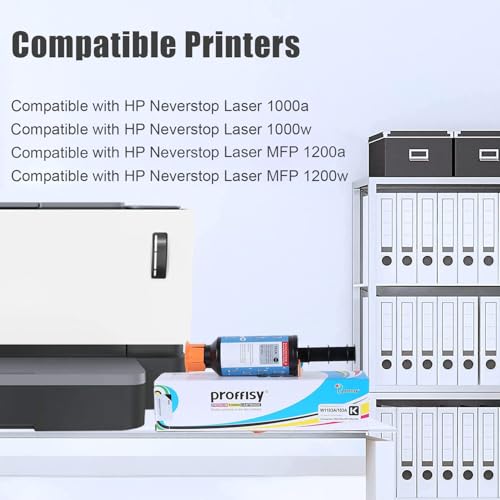Image of proffisy 103A Toner Cartridge, W1103A Toner Reload Kit Compatible with HP Neverstop Laser MFP 1200W /1200a /1000a /1000w (1 pcs)