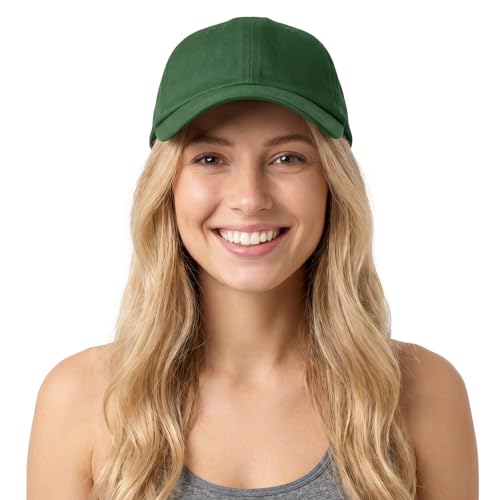 Image of Womens Satin Lined Unstructured Baseball Cap Unisex Silk Lining Washed Cotton Adjustable Vintage Dad Hat