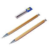 ✍🏼 ANGENEHMER HOLZGRIFF: Der stylische und angenehme Holzgriff in Releaux-Dreiecksform für optimale Lage in der Hand. Der Griff ist dreieckig, um eine bewusste Strichführung zu ermöglichen. Zudem sind die Kanten stark abgerundet, um ein komfortables Benutzen zu garantieren. Somit ist der Stift optimal zum Schreiben, Zeichnen und Skizzieren in Schule und Büro geeignet.