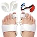 Bunion Corrector and Bunion Splint Care Kit for Bunion Relief, Hallux Valgus Corrector, Big Toe Straightener Brace, Big Toe Joint Protector, Bunion Pads Toe Separators Spacers Surgery Aid Night
