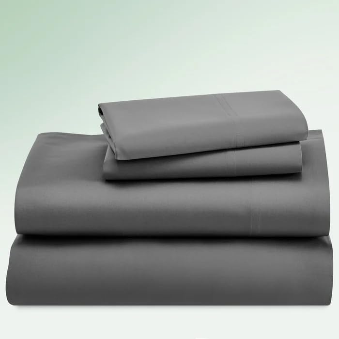 CinchFit Juego de sábanas de tamaño King dividido de 600 hilos, 100 % algodón, para camas ajustables, bolsillos profundos de 15 pulgadas, juego de