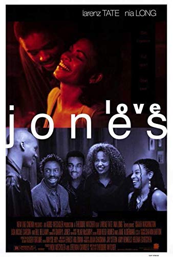 65522 Love Jones Movie Larenz Tate, Nia Long Decor Wall 16x12 Poster Print