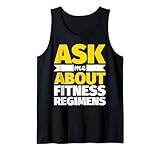Wie ich über Fitness-Regime Lustige Gewichtheben Tank Top