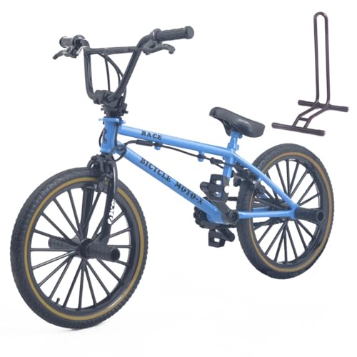Ailejia Mini Diecast Finger Bike Extreme Sports BMX Finger Bicycle Toys Game Set for Kids and...