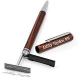 Heri Metal Stamp Pen with Free Engraving - Wood