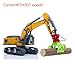wheelfun KABOLITE 1/18 K962 100S Remote Control Hydraulic Excavator RC Digger Electric Claw Ripper Hammer Construction Car Machine Toys for Ages 14+