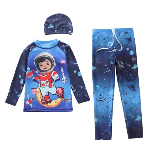 Maillot de bain bébé garçon une pièce imprimé requin 3 pcs
