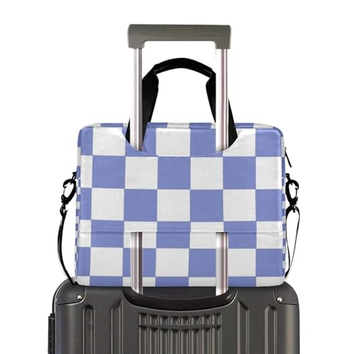 Maletín portátil para laptop 15.6 pulgadas violeta y blanco miniatura 4