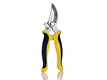 hiltree Stainless steel heavy duty ,Pruning Scissors ,Anti rust blade ,Hand Pruner, flower cutter, leaf cutter and home gardening