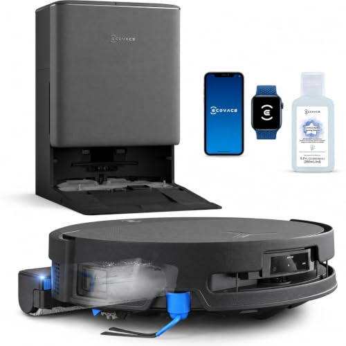 ECOVACS DEEBOT T90 PRO Omni Robot Vacuum and Mop, 30000Pa Blast Suction | TruEdge Instant Self-Cleaning OZMO Roller, PowerBoost Charging, Triple Lift Carpet Care, ZeroTangle for Pet Family,YIKO Agent