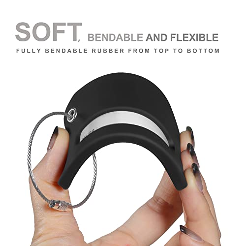 2 Pack Initial Luggage Tag, Silicone Luggage Tags For Suitcases With Privacy Name Card And Metal Loop For Travel Sports(C) #TOP2