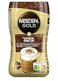 NESCAFÉ GOLD Typ Cappuccino Cremig Zart, Getränkepulver aus löslichem Bohnenkaffee, cremiger Geschmack & intensives Aroma, koffeinhaltig, 1er Pack (1 x 250g)