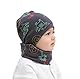 MAKFORT Loop Kinder Mit Beanie Mütze Kinder Baumwoll Schals Baby Schals Winter Loop Schal Junge Und Mädchen