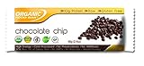Organic Food Bar - Chocolate Chip, Certfied Organic Vegan Protein Bars (Pack of 12, 2.4 oz)