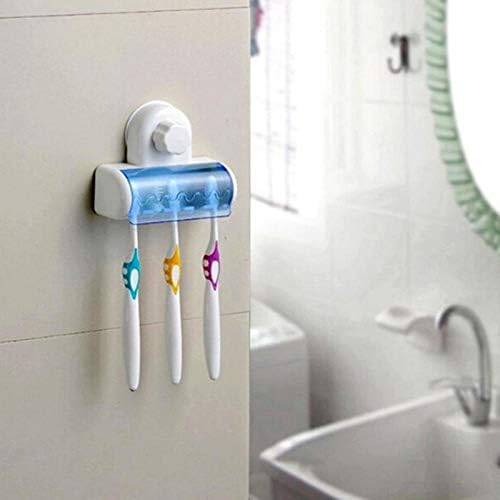 Bathroom Accessories Toothbrush Holder Wall Mount Toothbrush Rack Stand Hooks Suction Cup Tooth Brush Holder Household Tool