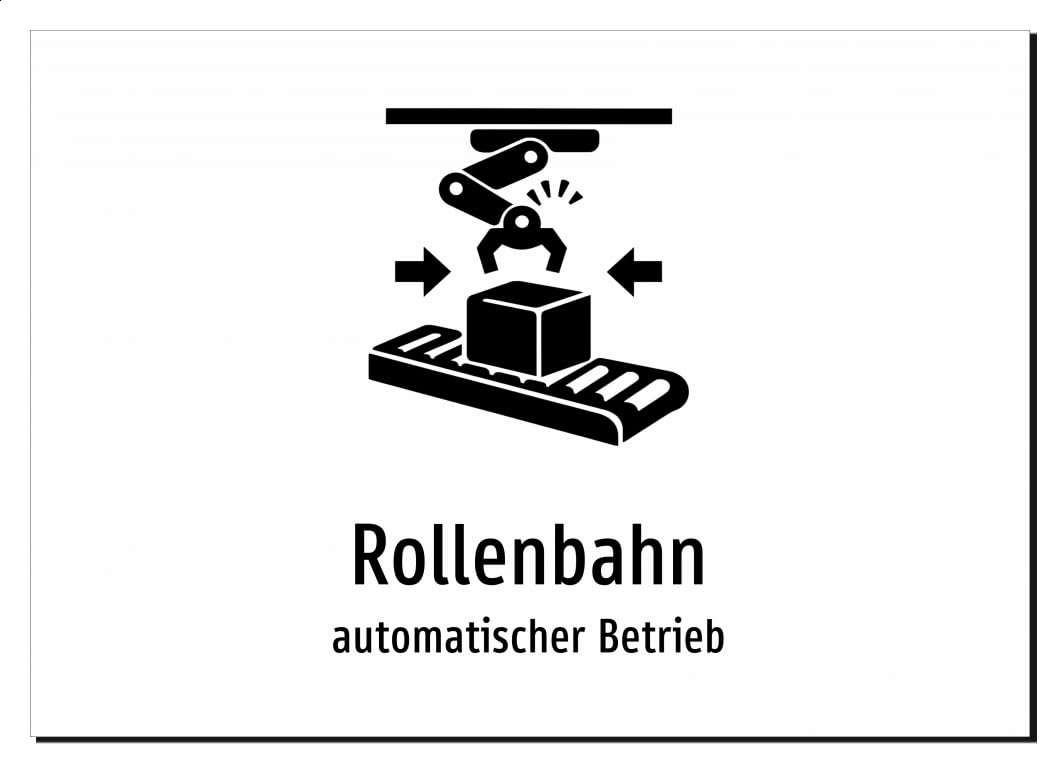39412-DE-S-09 | Rollenbahn - automatischer Betrieb