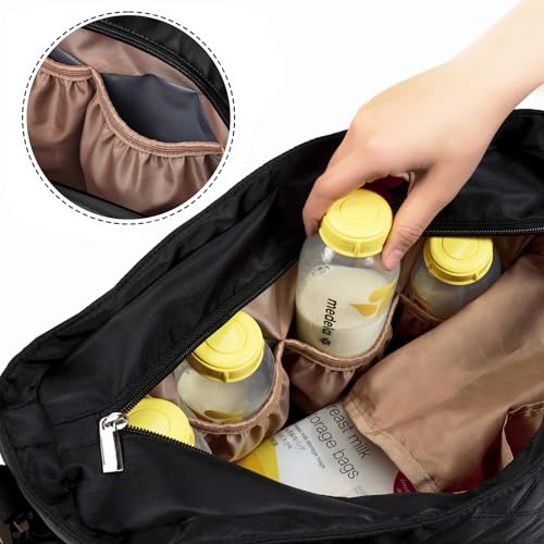 Findcozy Breast Pump Bag, Diaper Bag Tote For Working Mom, Compatible With Medela, Spectra S1, S2 Breast Pumps thumb #2