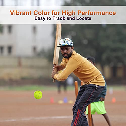 Jehezkel 12 Pcs Baseball Practice Balls, Training Baseballs, Limited Flight Hollow Airflow Softball, Lightweight Batting Hitting Mini Ball For Sport, Indoor And Outdoor, 2.8 Inches Diameter, Green #TOP4