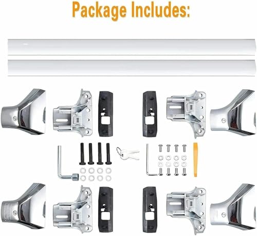 Barras de techo Toyota Highlander 2021 para ampliar espacio de equipaje 3
