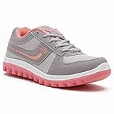 ASIAN Women's Multicolored Running Shoes/Walking Shoes - 6 UK Peach