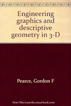 Paperback Engineering graphics and descriptive geometry in 3-D Book