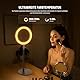 NEEWER 10 20W LED Ringlicht mit Schreibtischständer Telefonhalterung kompatibel mit iPhone Laptop zweifarbig 2900K – 7000K USB C PD Eingang CRI97+ 1660LX/0,5m Selfie Make up TikTok Videolicht RH10B