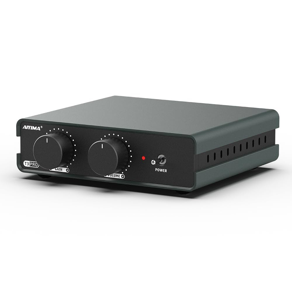 AIYIMA T3 PRO フォノイコライザー MM/MC ゲイン39dB Amazon.com: AIYIMA T3 PRO MM/MC Phono Preamp RIAA