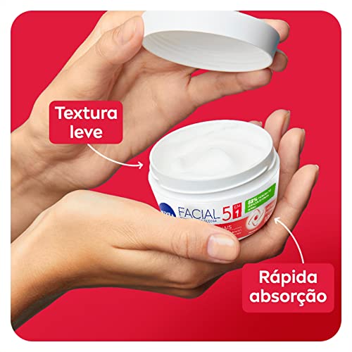 NIVEA Creme Facial Antissinais 100g - Sua fórmula com hidronutrientes e vitamina E é de rápida absor