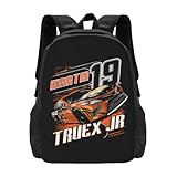 YHNNH Martin Truex Jr 19 Backpack Lightweight Large Capacity Laptop Backpack Travel Backpacks for Unisex