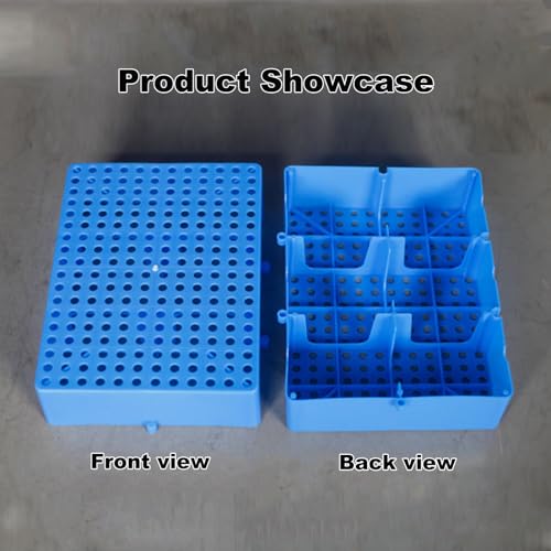 Mini palé de plástico entrelazable e impermeable para proteger mercancías en mercados 7