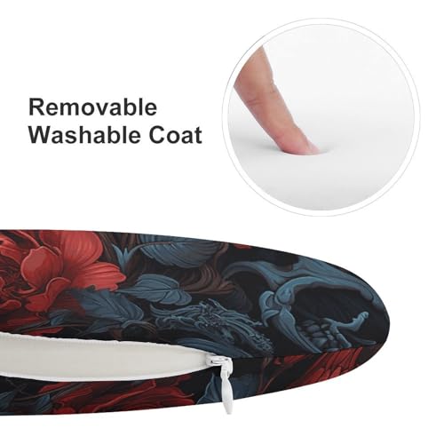 Cojín de espuma viscoelástica contra el dolor lumbar con diseño desmontable 4