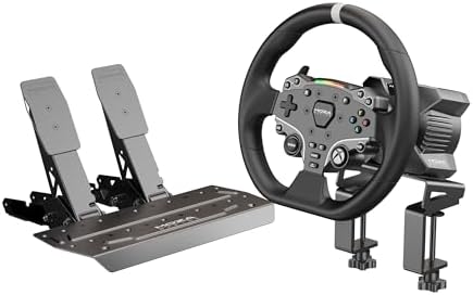 MOZA R3 Racing Wheel and Pedals Bundle Direct Drive Simulator Kit Xbox &PC