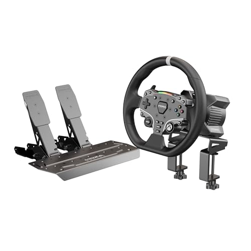 MOZA R3 Racing Wheel and Pedals Bundle Direct Drive Simulator Kit Xbox &PC by MOZA - Used condition - US$322.05