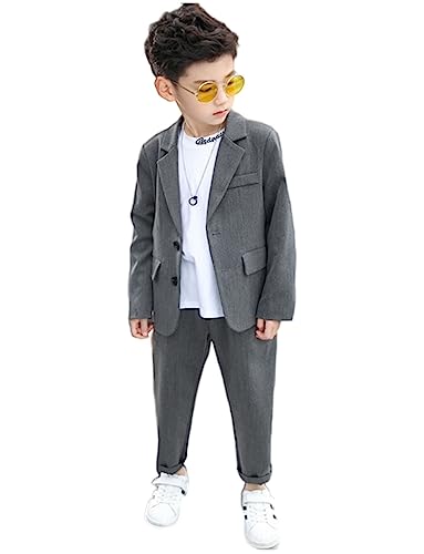 Costume deux pièces Kromoc garçon veste revers à encoche