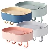 Organisateur d'éponge de bain - ce plateau de rangement de avec crochet peut être utilisé dans les salles de bains, les robinets de cuisine, les bars d'hôtel et d'autres espaces, étagère à de cuisine