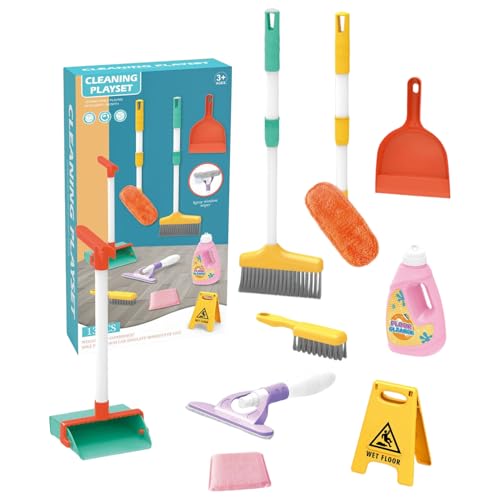 Jouets nettoyage enfants pour s'amuser à ranger la maison pendant que les parents cuisinent