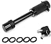 LFPartS Heavy Duty Locking 5/8 Inch Hitch Pin for 2", 2 3/4" and 3" Inch Receiver Black
