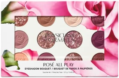 Physicians Formula Rosé All Play Eyeshadow Makeup Palette, Bouquet, 12 Pan Eye Make Up Stick
