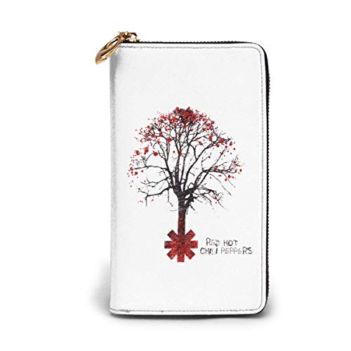 Preisvergleich Produktbild JHGFG Echtes Leder Geldbörsen mit Reißverschluss Geldbörse Reisetasche um Kartenhalter Organizer Clutch Bag Black