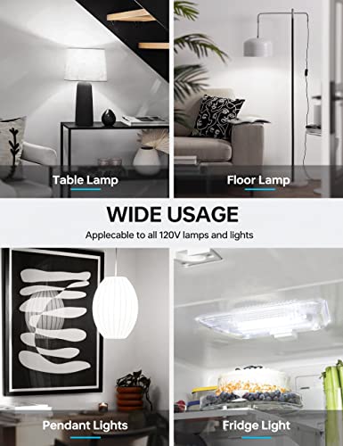 Kindeep 7W Refrigerator Light Bulb, A15 Led Bulb, 60 Watt Equivalent, Daylight White 5000K, 700Lm, Waterproof Appliance Fridge Light Bulb, Ceiling Fan, Non-Dimmable, E26 Medium Base, 2 Pack #TOP5