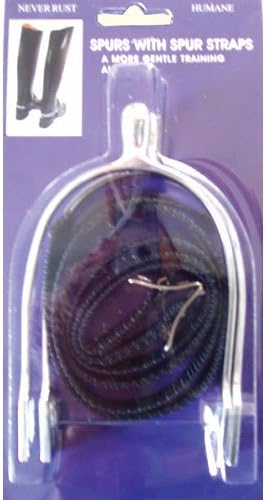 Coronet Women's Humane English Spurs with Strap Package