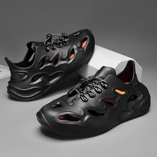 Foam Runner Cave Shoes for Men Summer Walking Sneakers Breathable Soft Beach Sandals,Comfortable Garden Slippers3