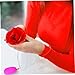nicylin Squirting Flower Red Rose 2 Sets April Fools Day Pranks Clown Flower That Squirts Water Trick Toy Realistic Rose Flower Joke for Party Squirting Flowers
