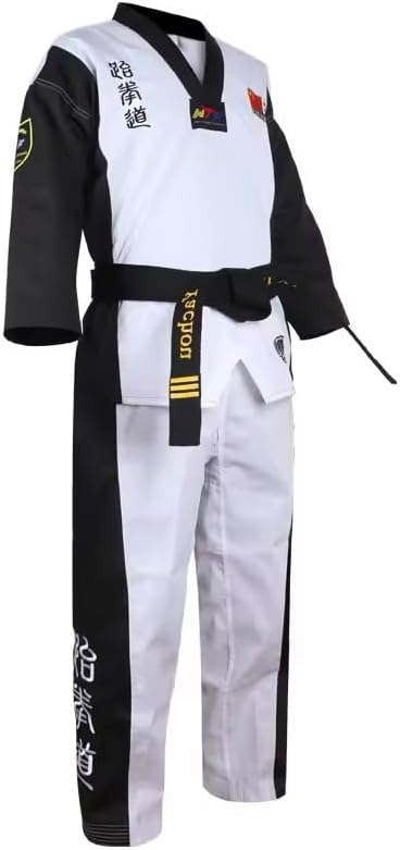 Taekwondo Gi Set DobokTaekwondo Standard Uniform TKD Suit With Belt