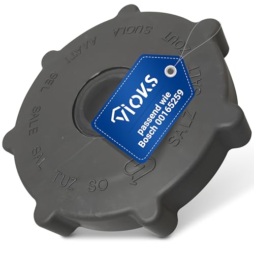 VIOKS Tapa Del Depósito De Sal Repuesto Para Bosch Siеmens 00165259 165259 Tapa De Cierre De Sal Para Depósito En Logixx Silence Classixx Exxcel Lavavajillas