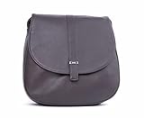 BREE Roma 4 - Leder Cross Over in dunkelbraun / mocca / 31x30x9cm / 750g