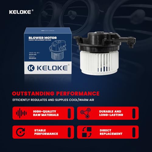 Image of KELOKE HVAC Heater Blower Motor Fan Fits for Honda Civic 2022-2023, CR-V 2017-2023, HR-V Odyssey & Subaru Crosstrek, Impreza 2017-2022, Legacy Outback 2020-2022, Replace# 700333 79310THRA41